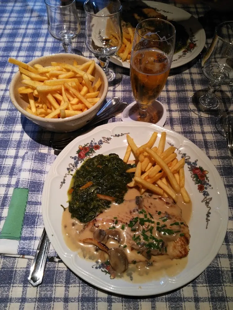 Escalope de Veau À la Crème