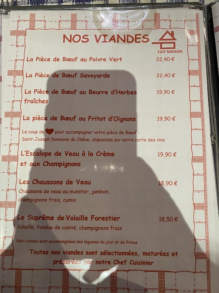 Auberge d'Eschau - Menu Image 2